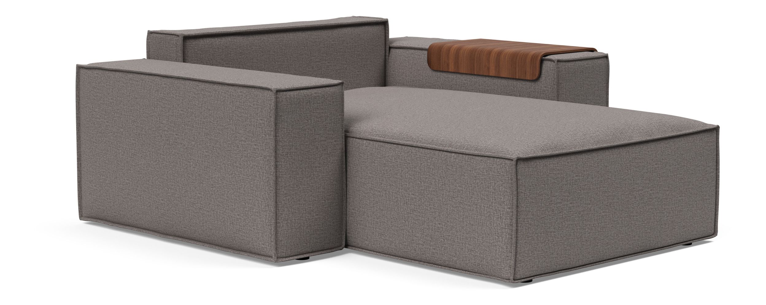 Newilla Storage Lounger Chair w/ Wide Arm Rests
