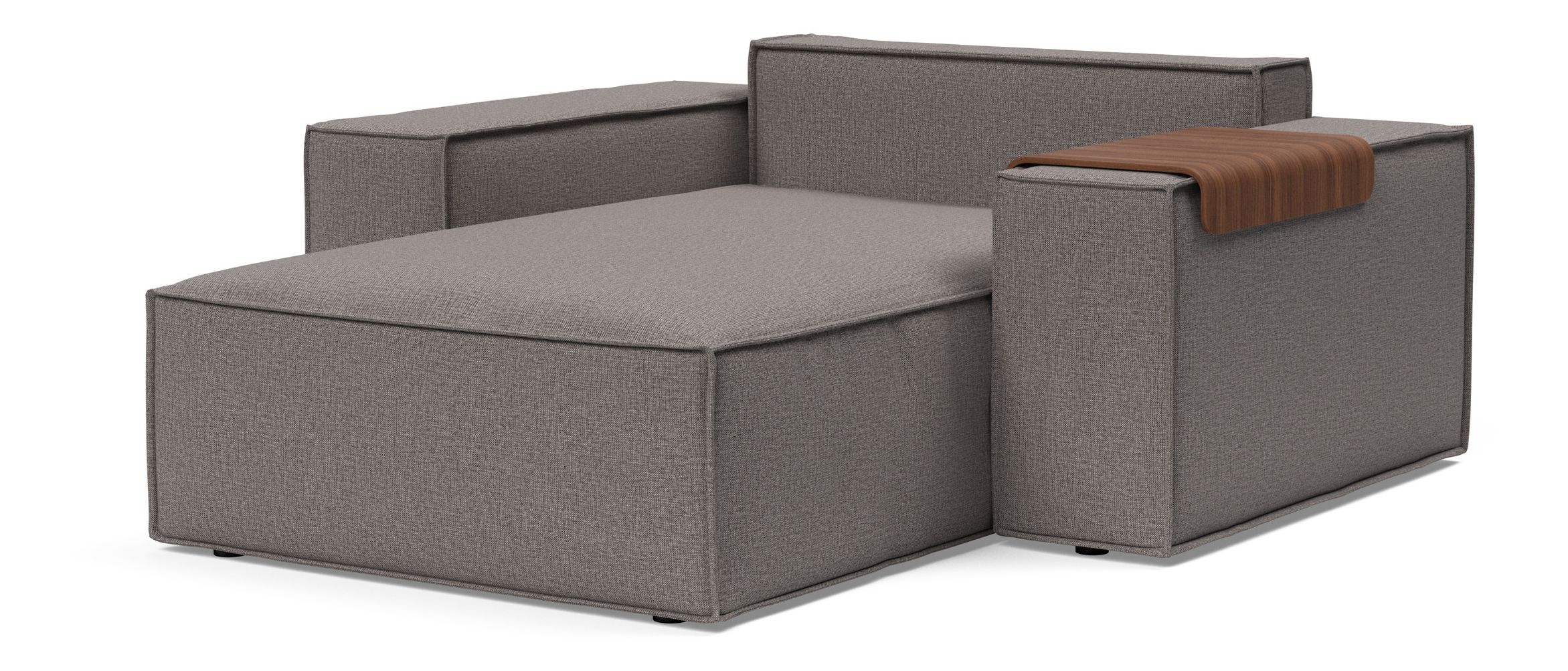 Newilla Storage Lounger Chair w/ Wide Arm Rests
