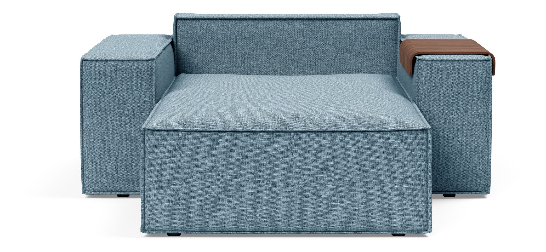 Newilla Storage Lounger Chair w/ Wide Arm Rests