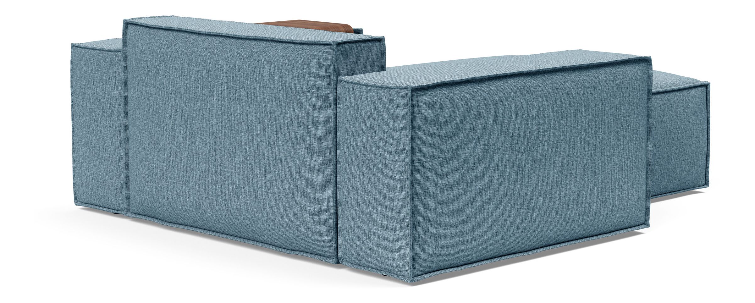 Newilla Storage Lounger Chair w/ Wide Arm Rests