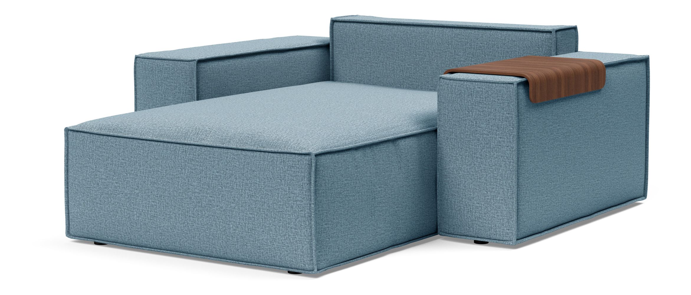 Newilla Storage Lounger Chair w/ Wide Arm Rests