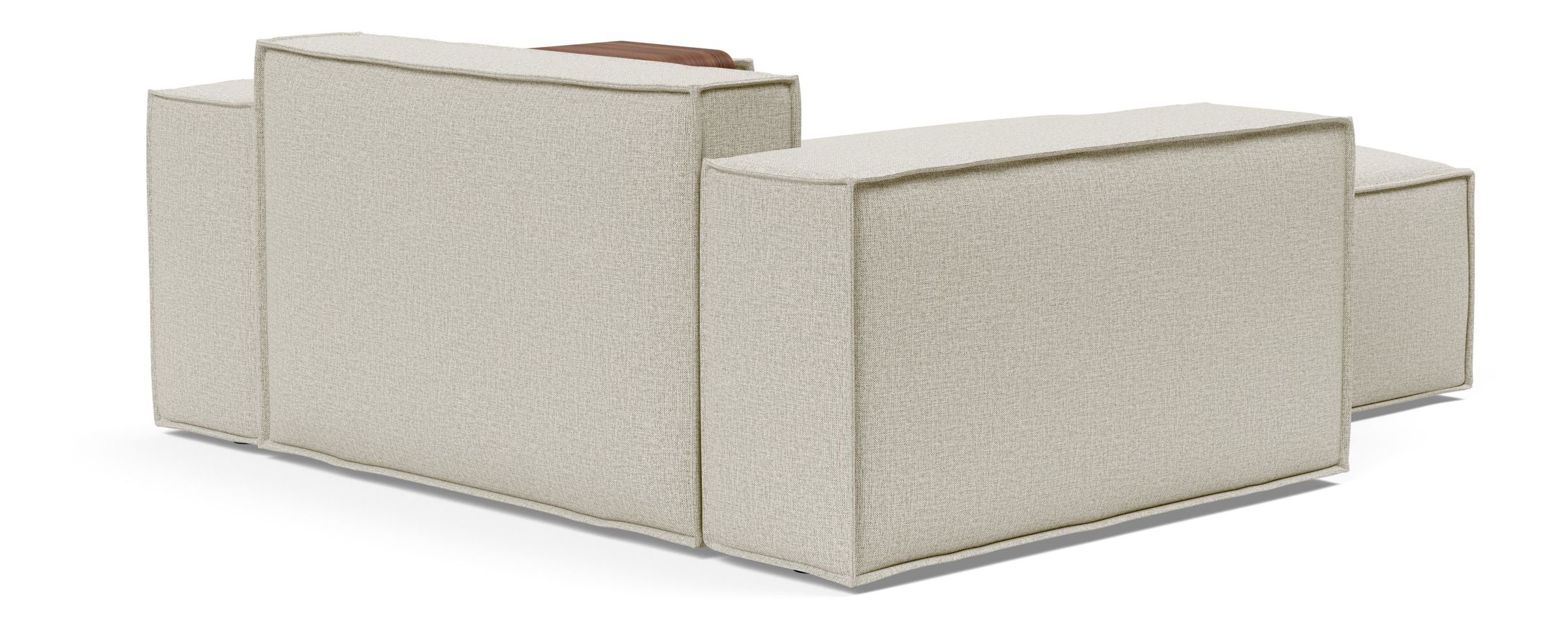 Newilla Storage Lounger Chair w/ Wide Arm Rests