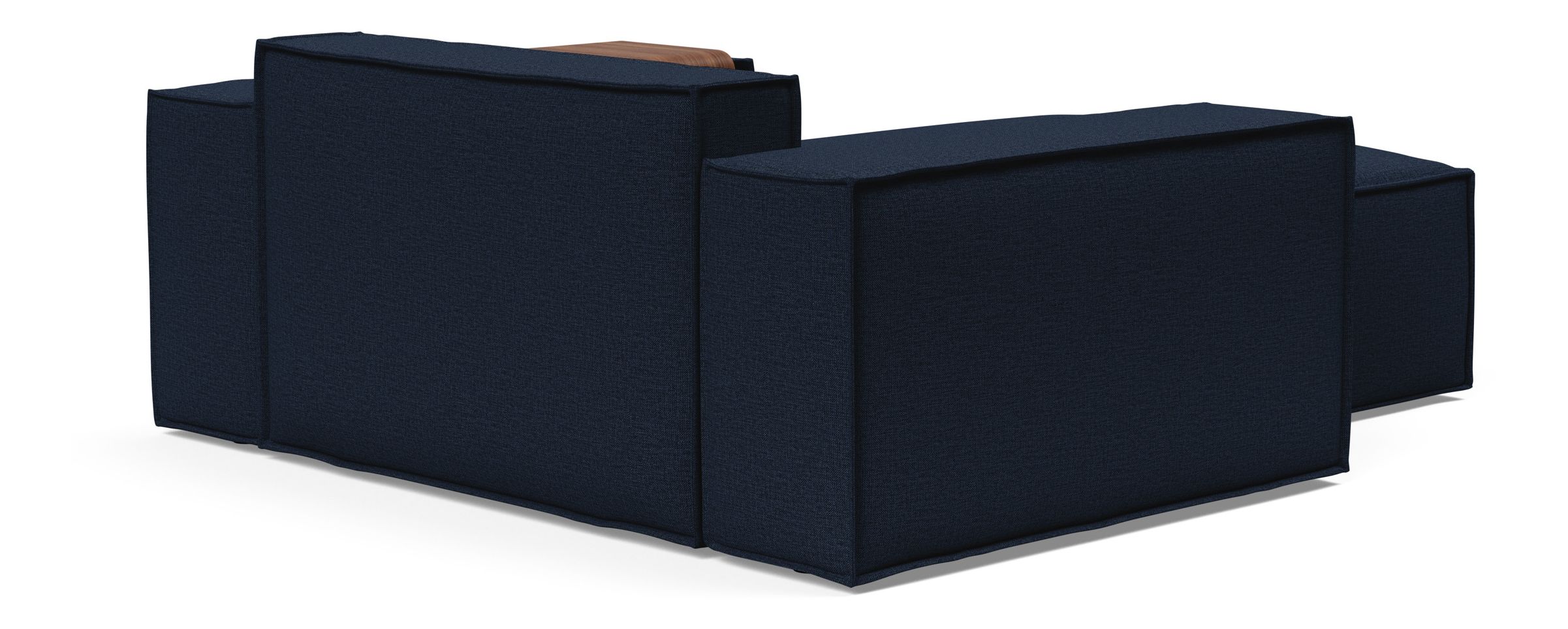 Newilla Storage Lounger Chair w/ Wide Arm Rests