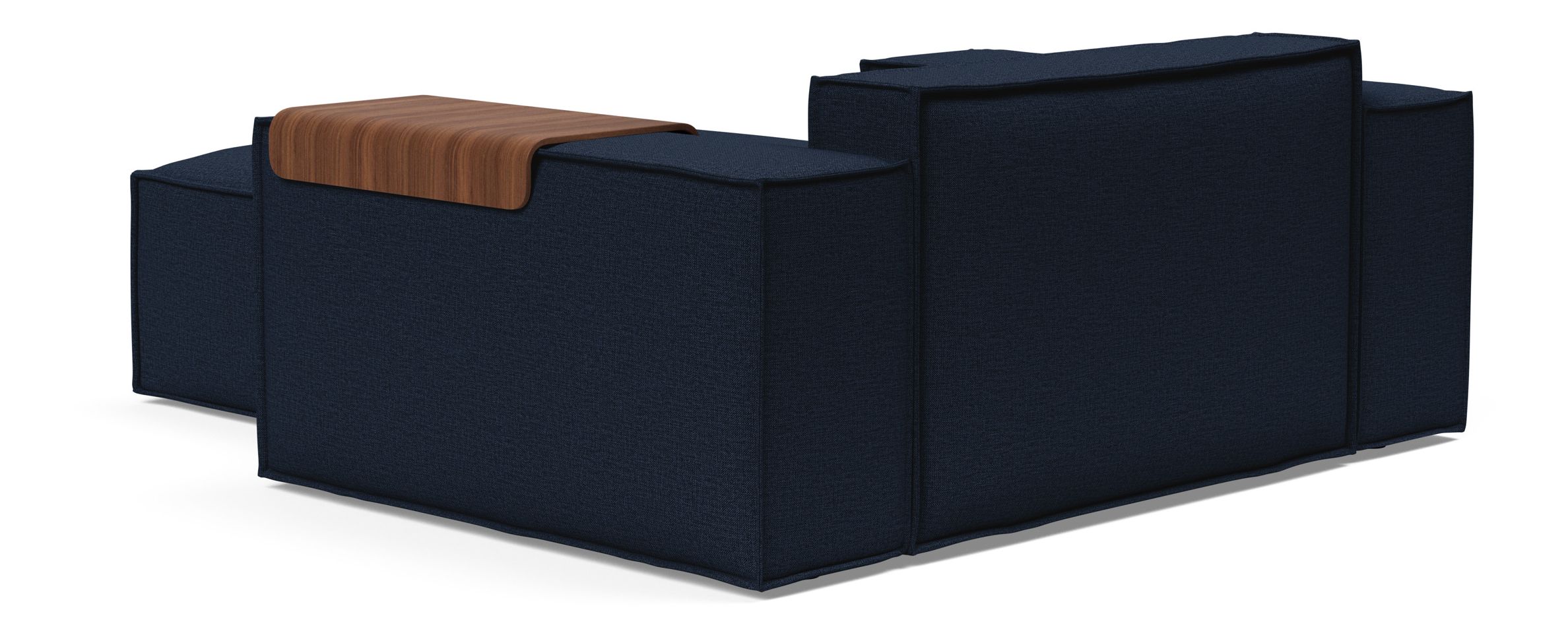 Newilla Storage Lounger Chair w/ Wide Arm Rests