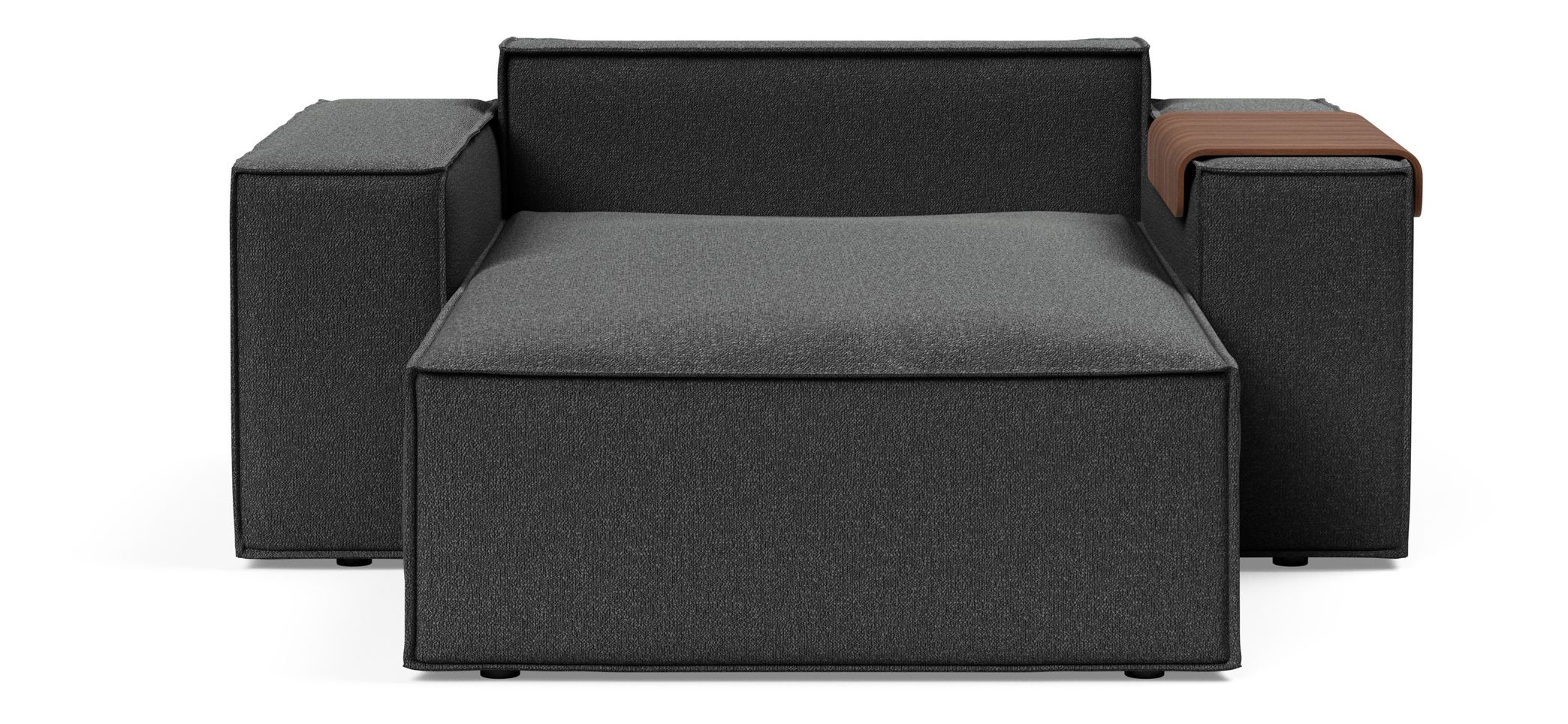 Newilla Storage Lounger Chair w/ Wide Arm Rests