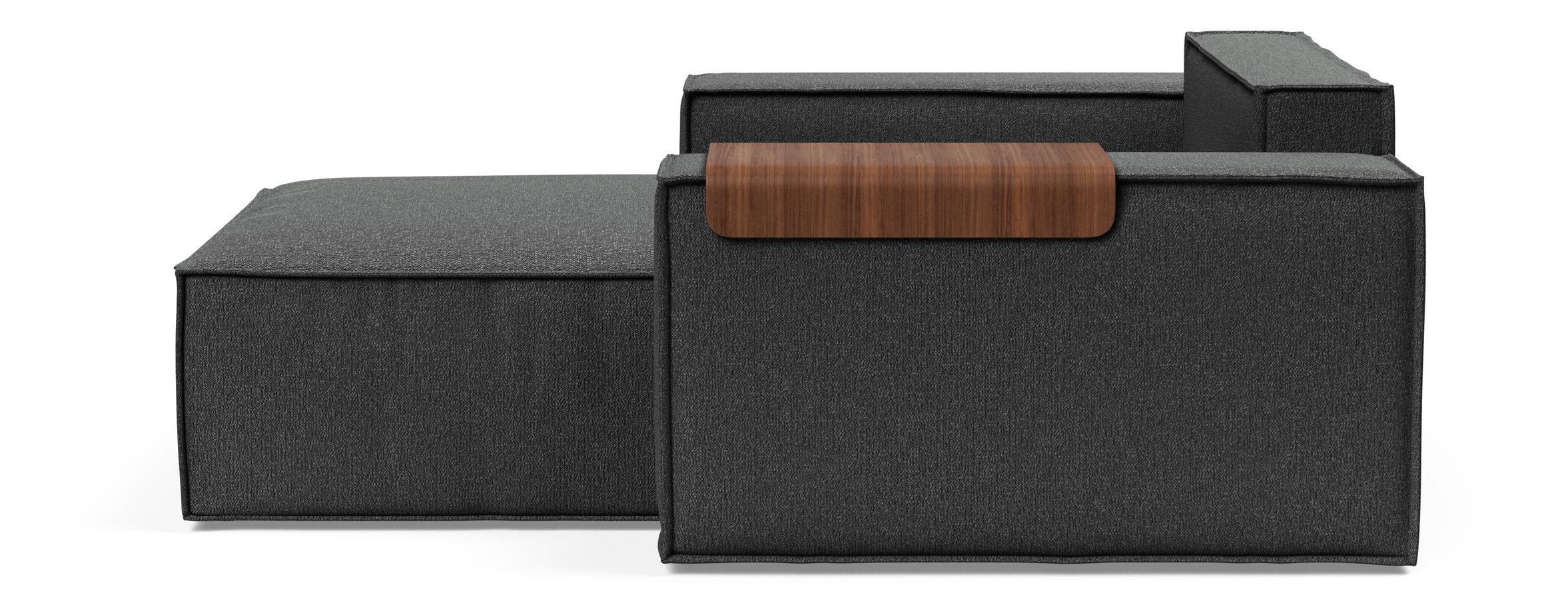 Newilla Storage Lounger Chair w/ Wide Arm Rests