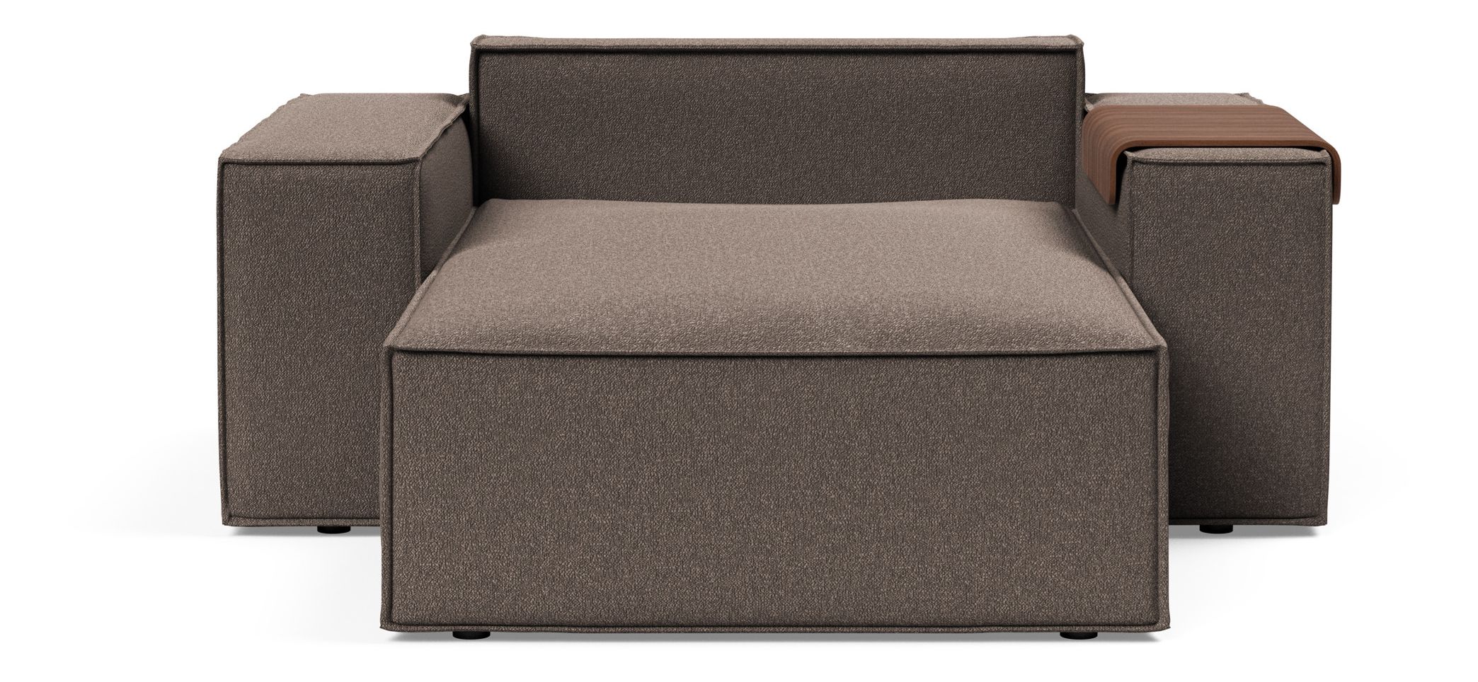 Newilla Storage Lounger Chair w/ Wide Arm Rests