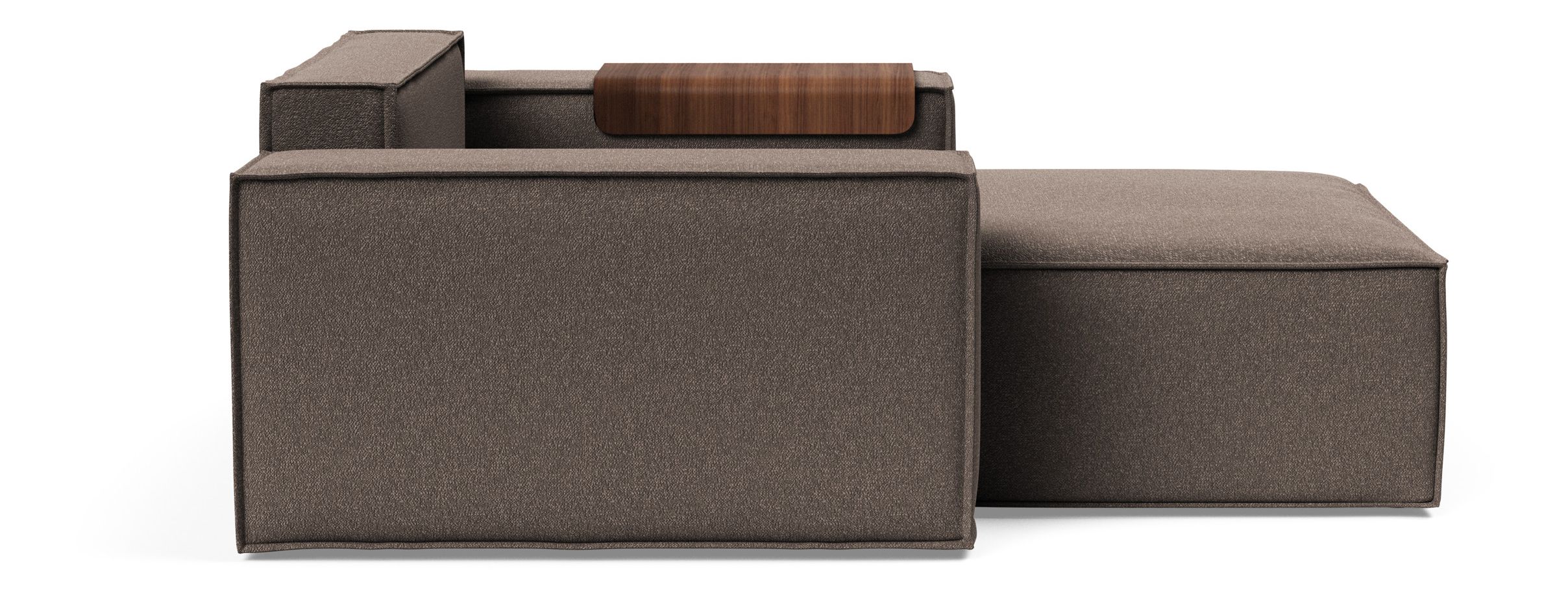 Newilla Storage Lounger Chair w/ Wide Arm Rests