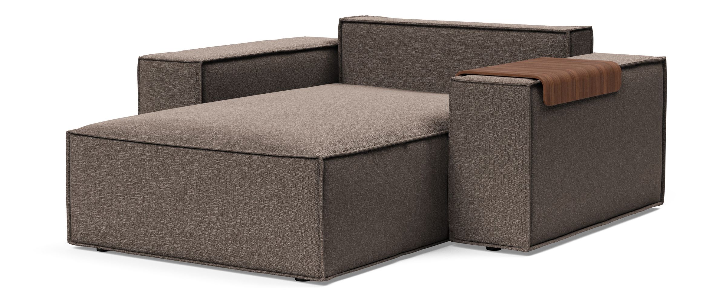 Newilla Storage Lounger Chair w/ Wide Arm Rests