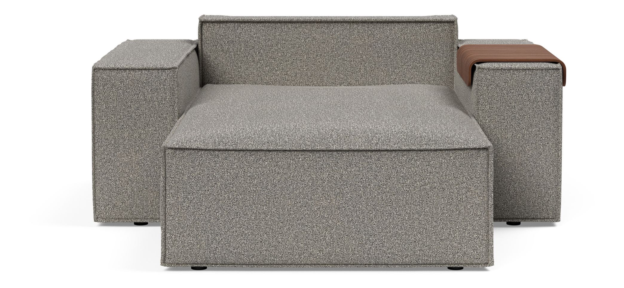 Newilla Storage Lounger Chair w/ Wide Arm Rests