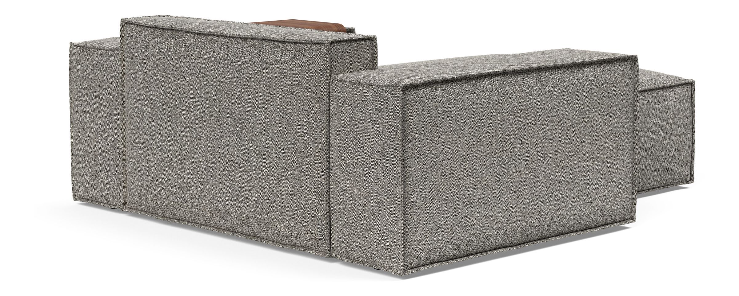 Newilla Storage Lounger Chair w/ Wide Arm Rests