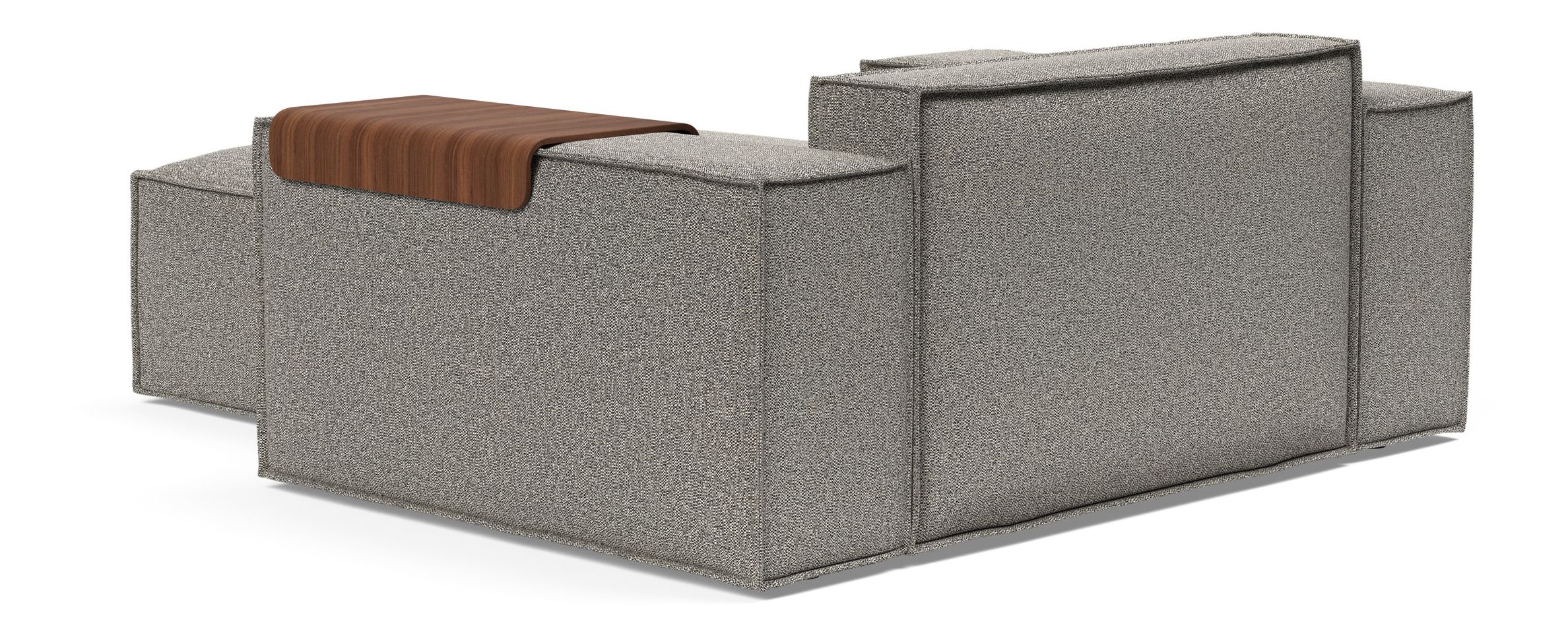 Newilla Storage Lounger Chair w/ Wide Arm Rests