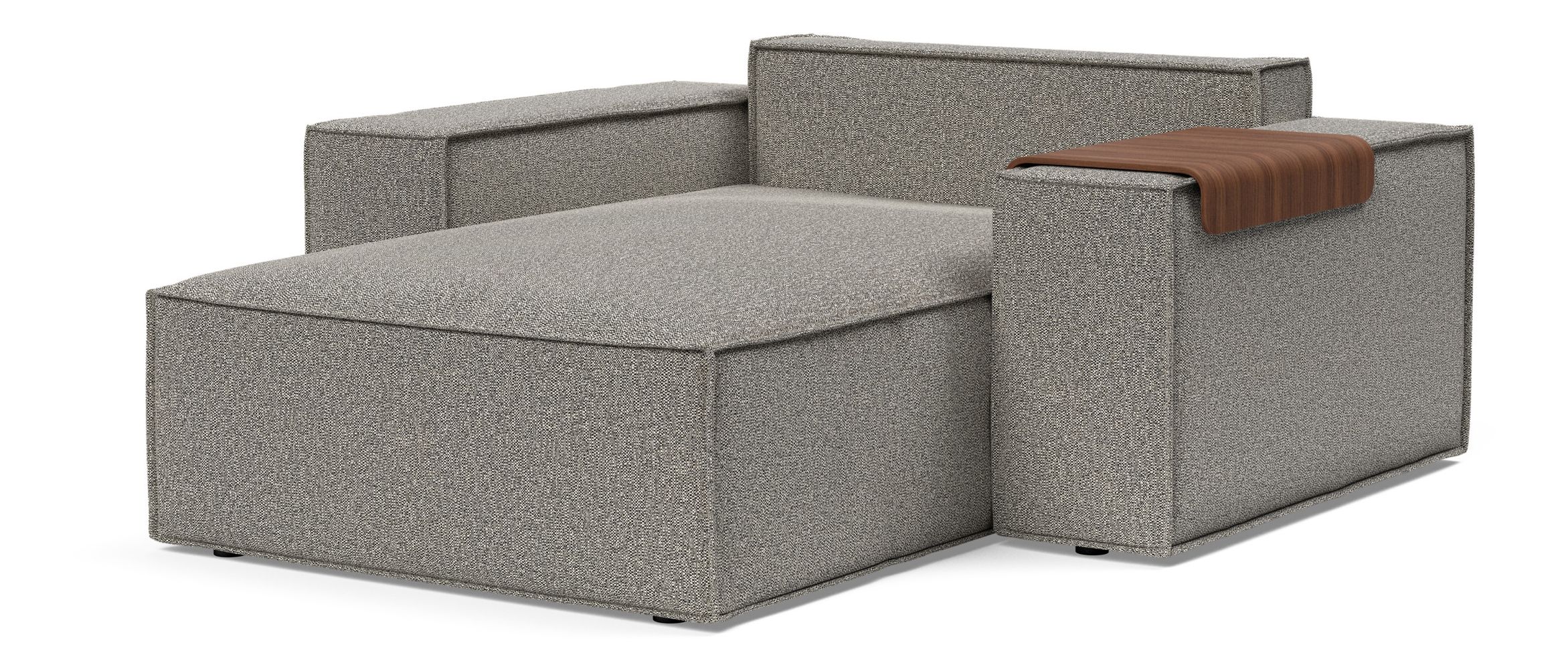 Newilla Storage Lounger Chair w/ Wide Arm Rests