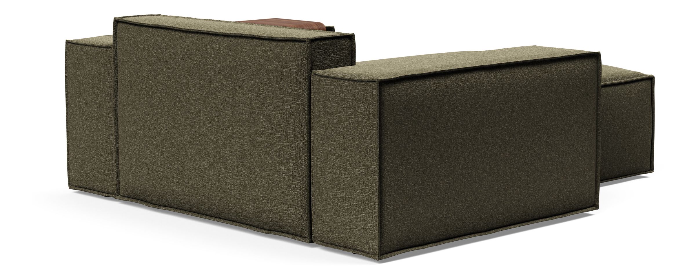 Newilla Storage Lounger Chair w/ Wide Arm Rests