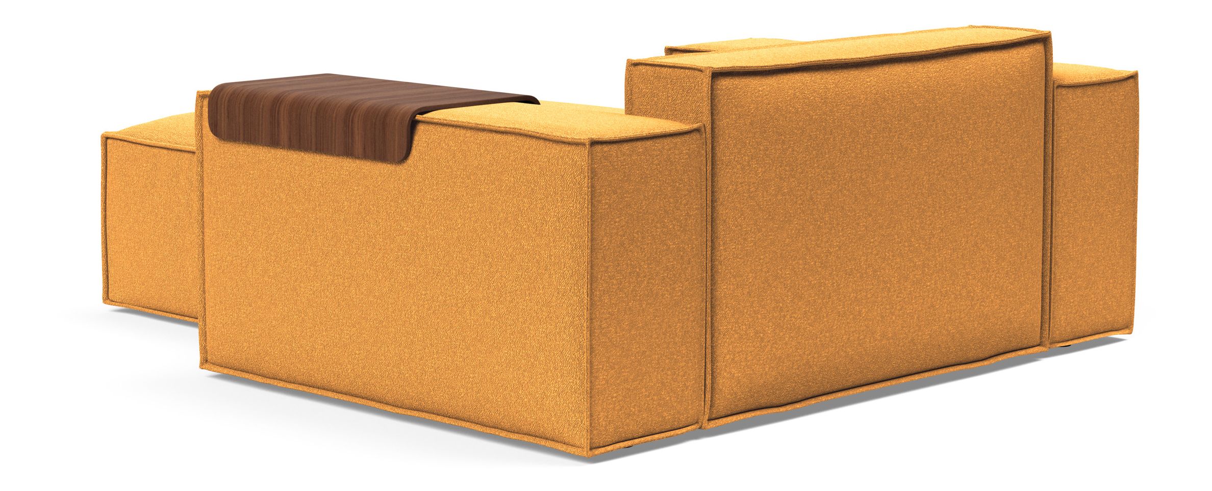 Newilla Storage Lounger Chair w/ Wide Arm Rests