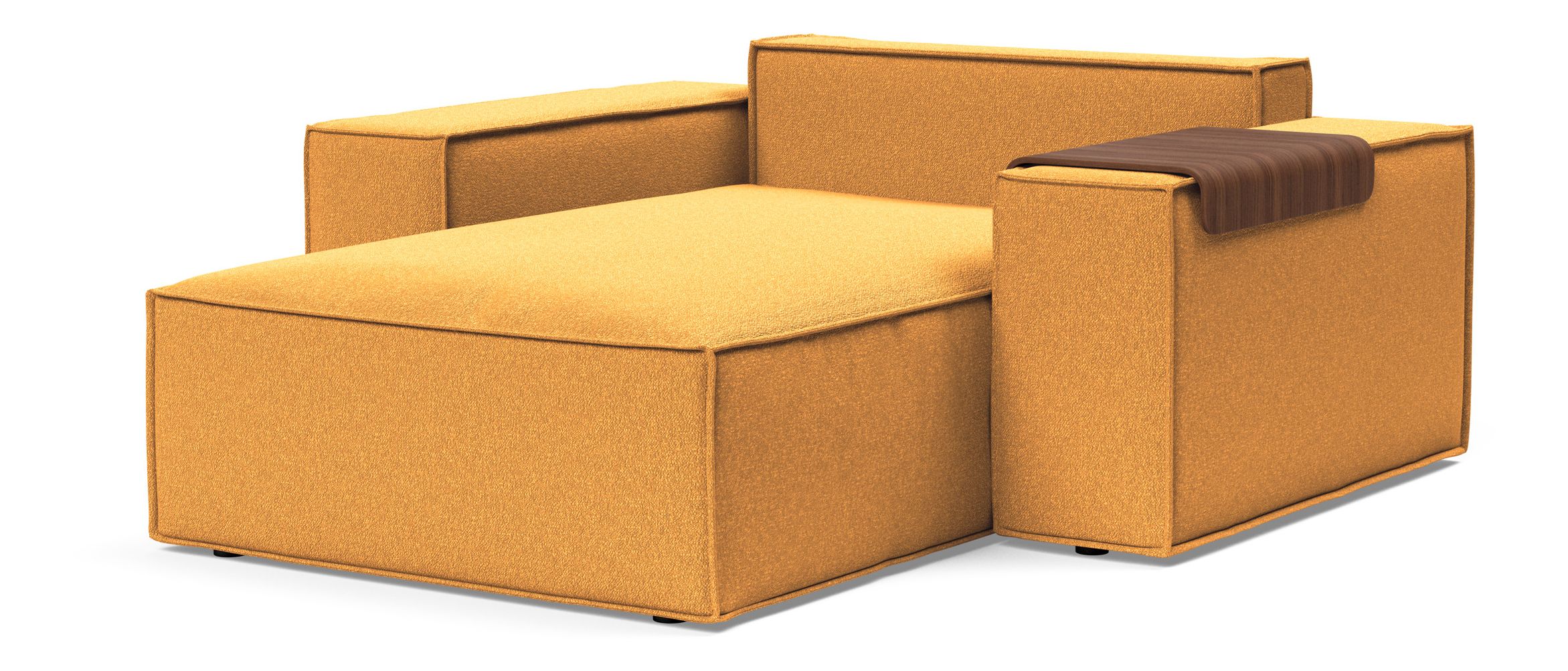 Newilla Storage Lounger Chair w/ Wide Arm Rests