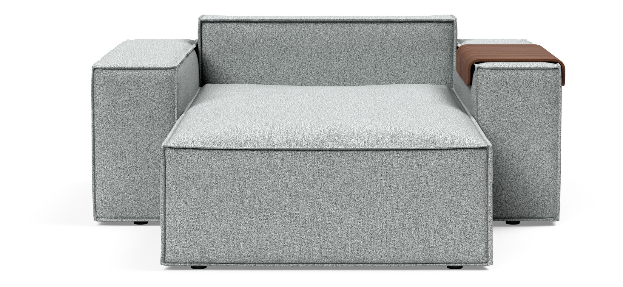 Newilla Storage Lounger Chair w/ Wide Arm Rests