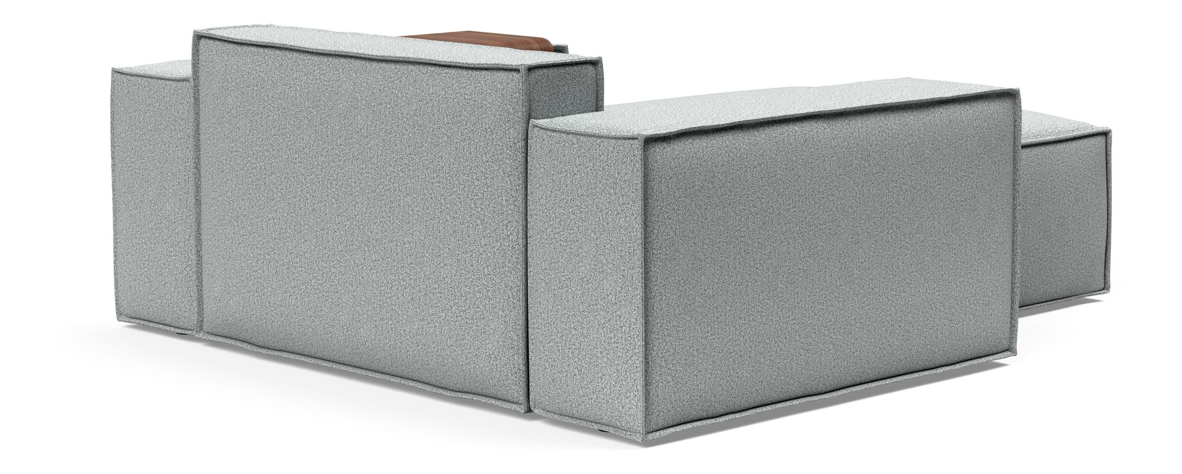 Newilla Storage Lounger Chair w/ Wide Arm Rests