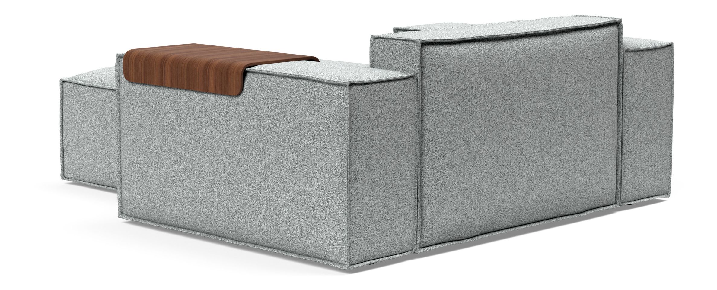 Newilla Storage Lounger Chair w/ Wide Arm Rests