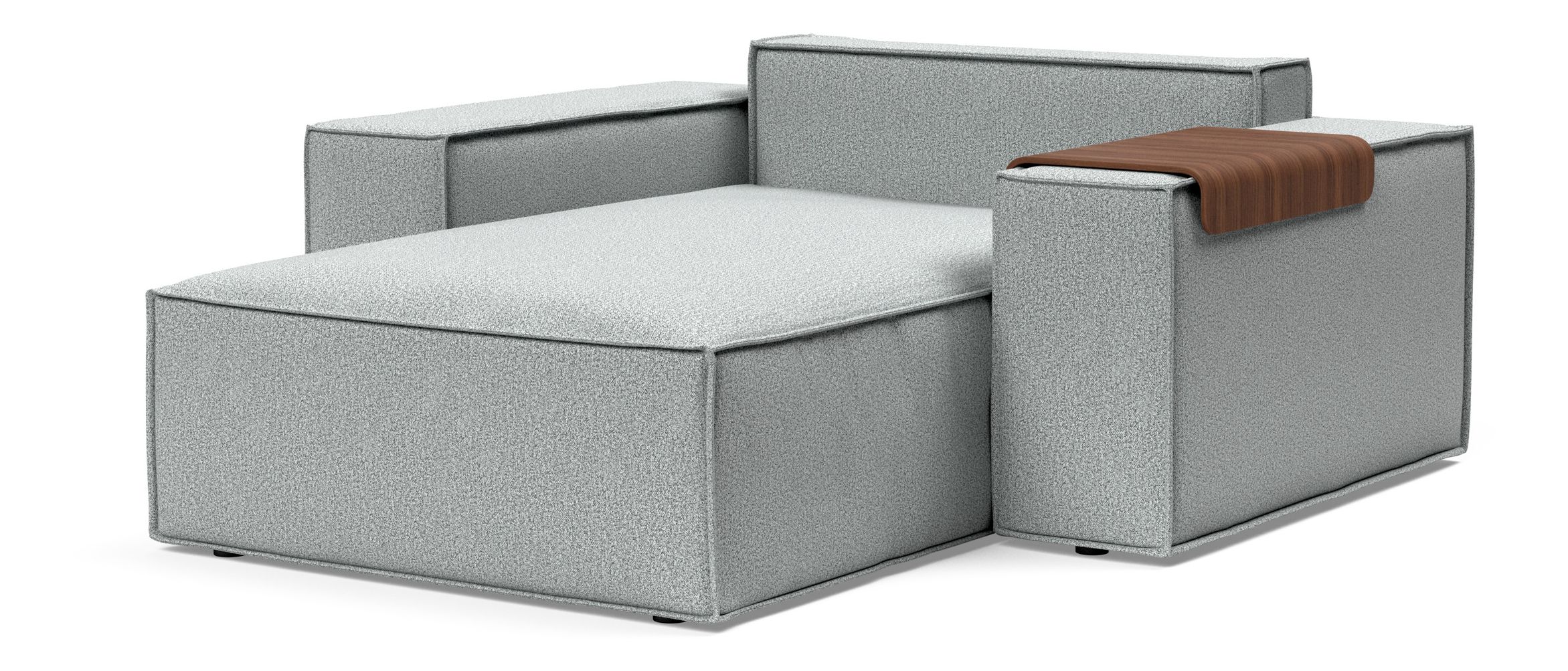 Newilla Storage Lounger Chair w/ Wide Arm Rests
