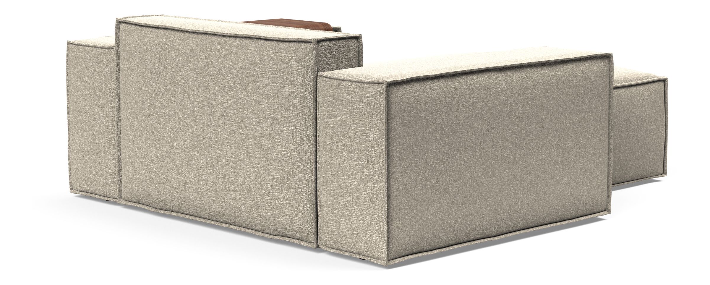 Newilla Storage Lounger Chair w/ Wide Arm Rests