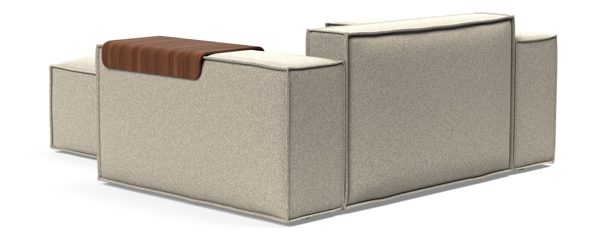 Newilla Storage Lounger Chair w/ Wide Arm Rests