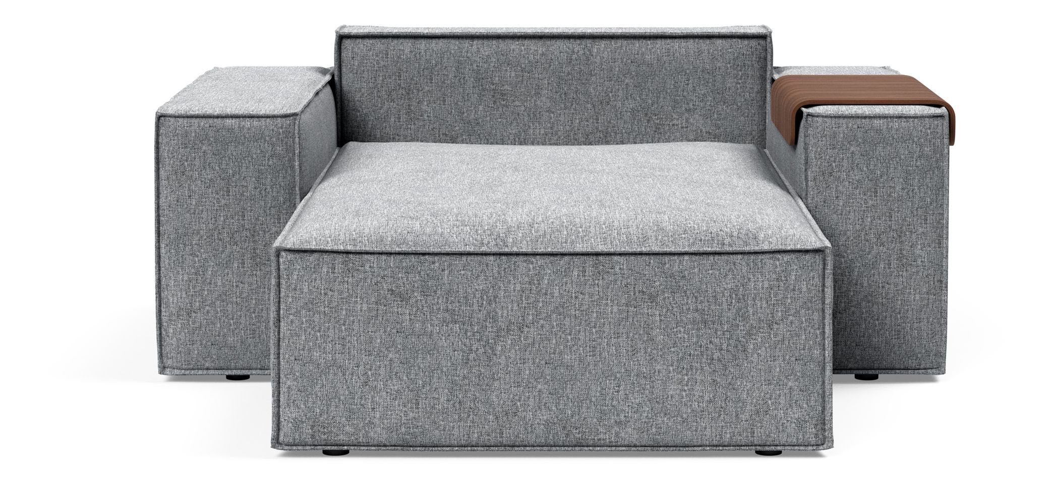 Newilla Storage Lounger Chair w/ Wide Arm Rests