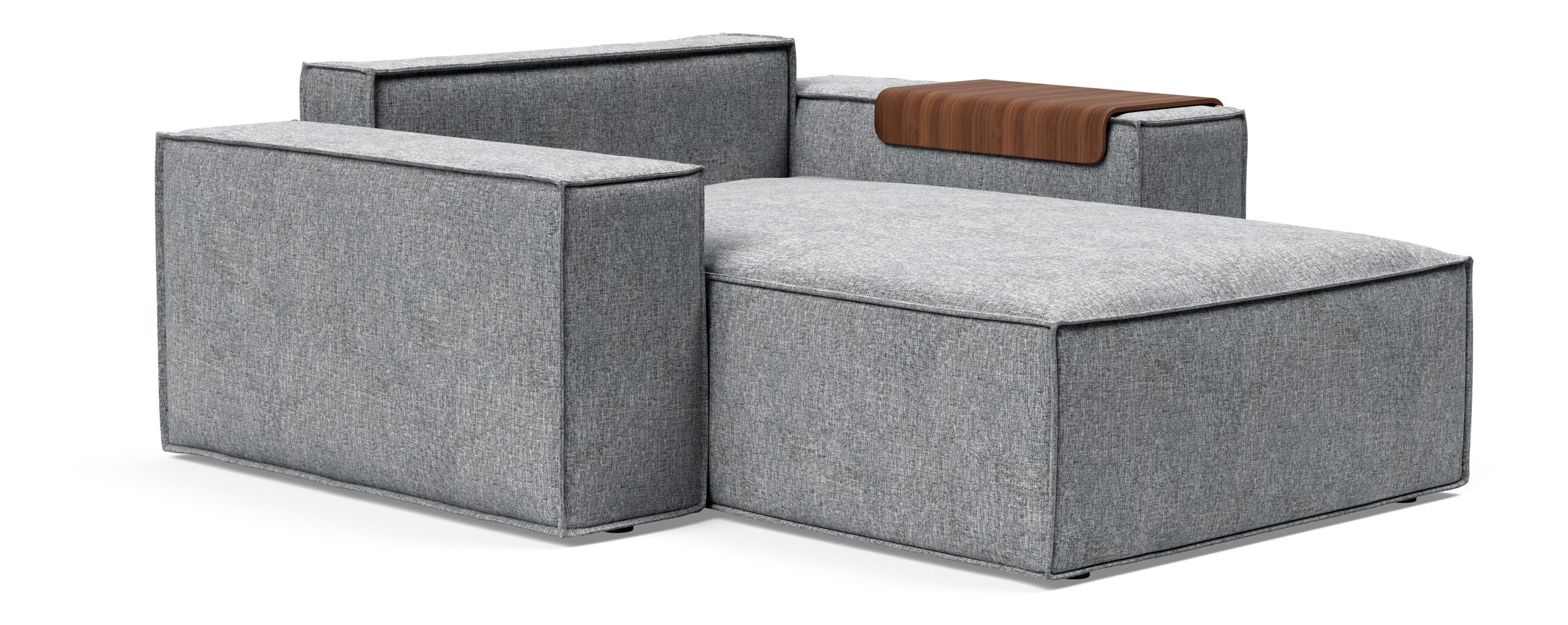 Newilla Storage Lounger Chair w/ Wide Arm Rests