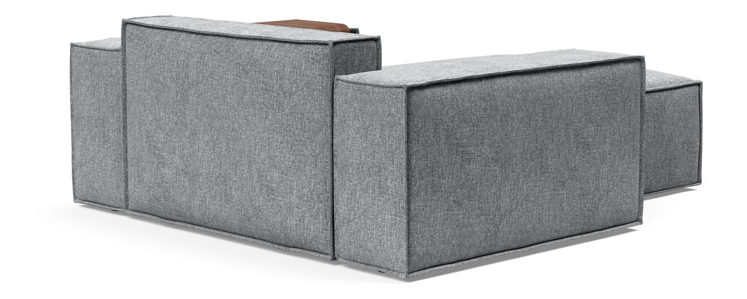 Newilla Storage Lounger Chair w/ Wide Arm Rests