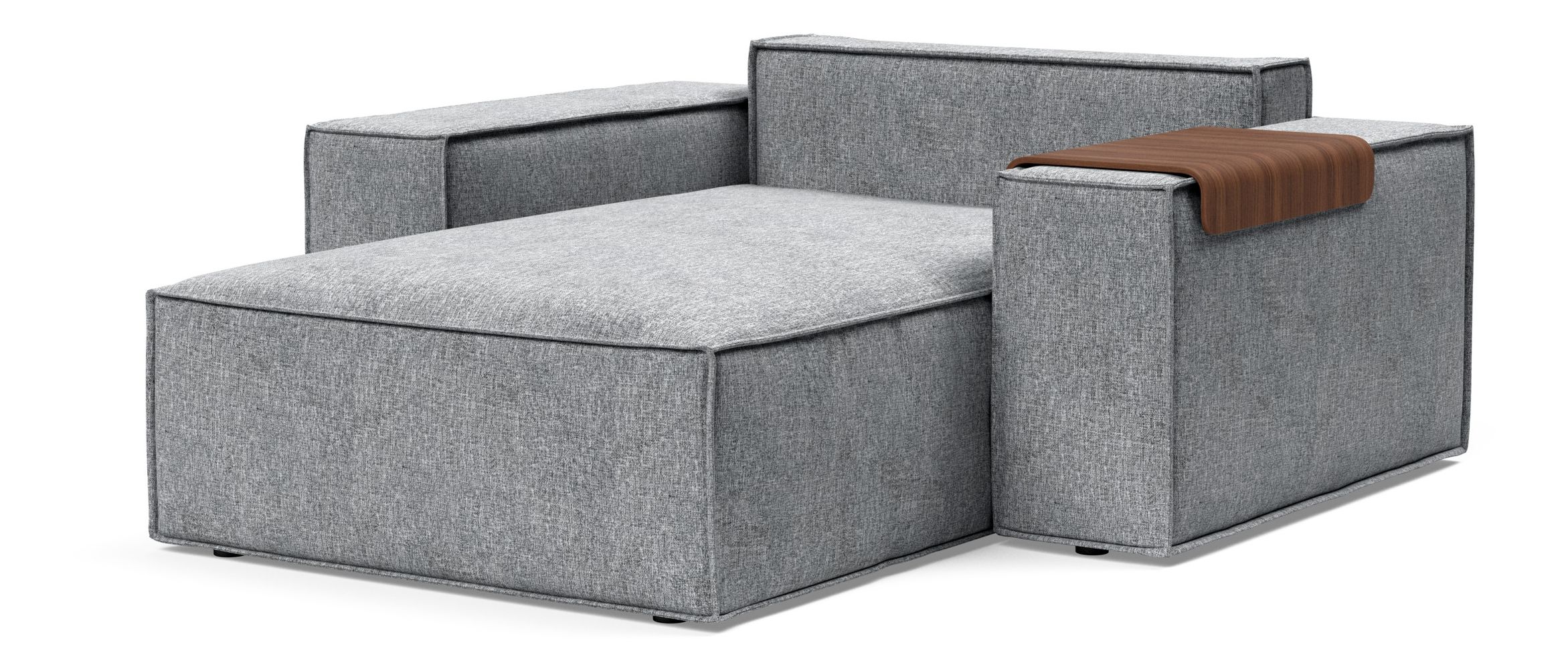 Newilla Storage Lounger Chair w/ Wide Arm Rests