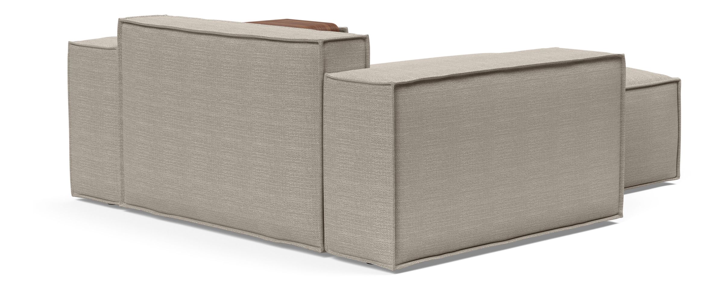 Newilla Storage Lounger Chair w/ Wide Arm Rests