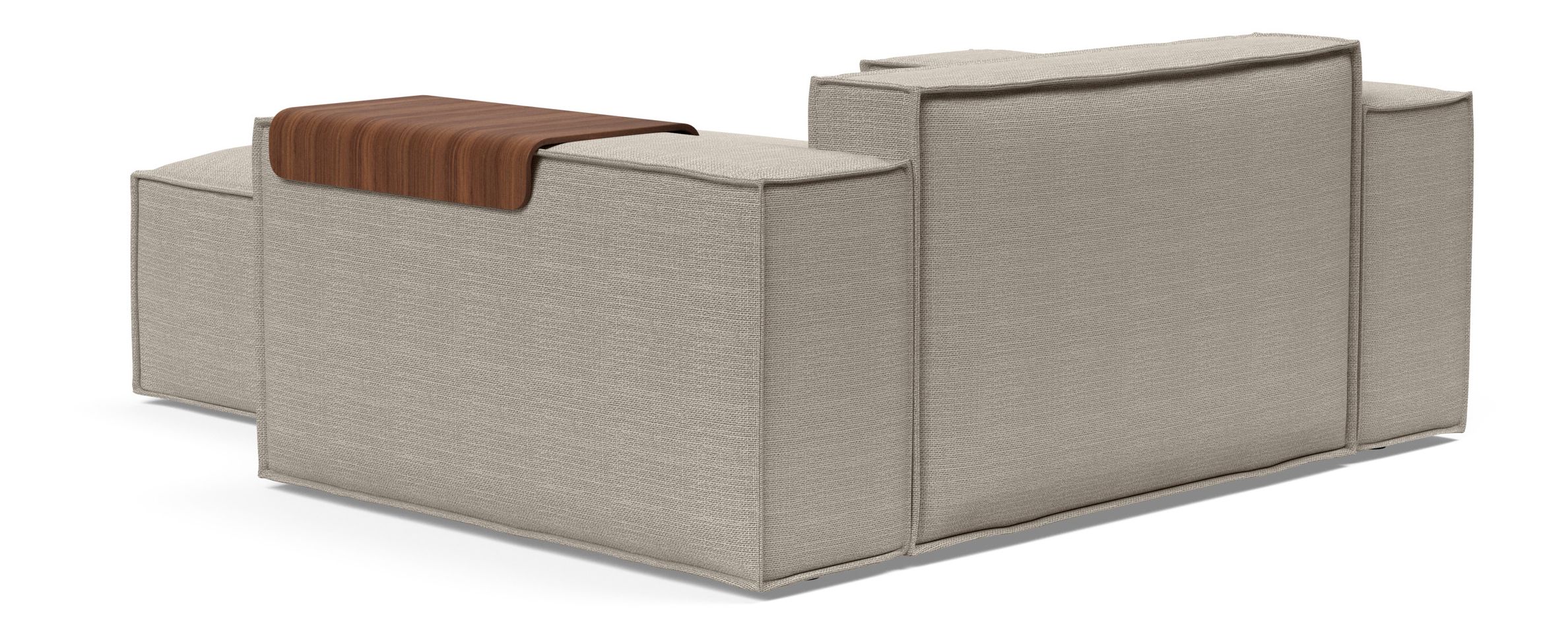 Newilla Storage Lounger Chair w/ Wide Arm Rests