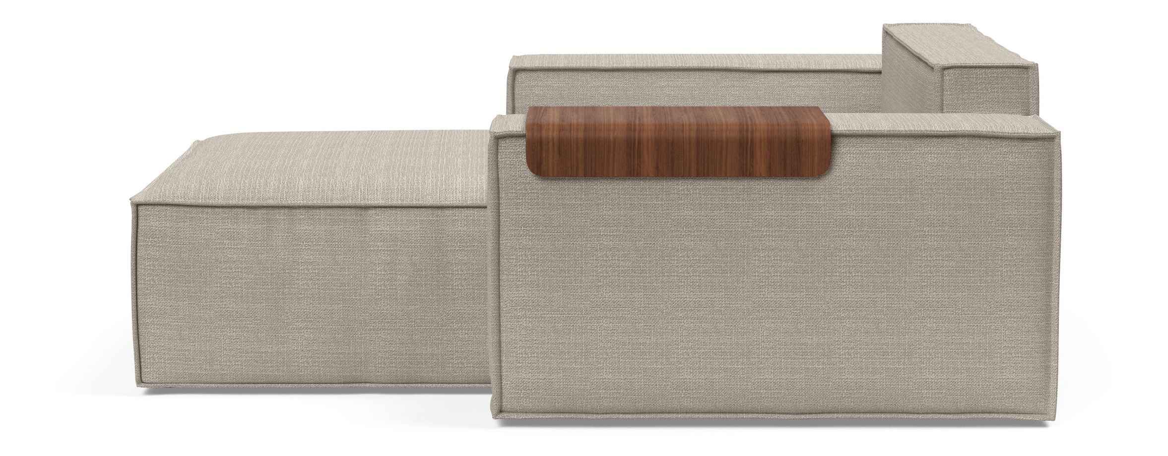 Newilla Storage Lounger Chair w/ Wide Arm Rests