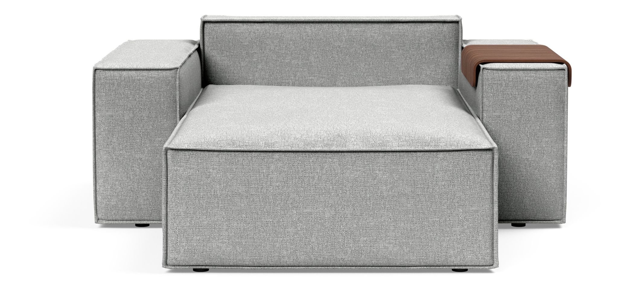 Newilla Storage Lounger Chair w/ Wide Arm Rests