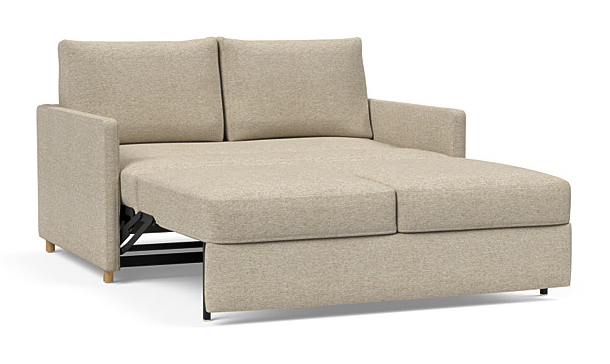 Neah Polyester Full Sofa Bed w/Slim Arm Rests