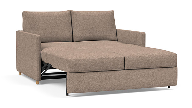 Neah Polyester Full Sofa Bed w/Slim Arm Rests