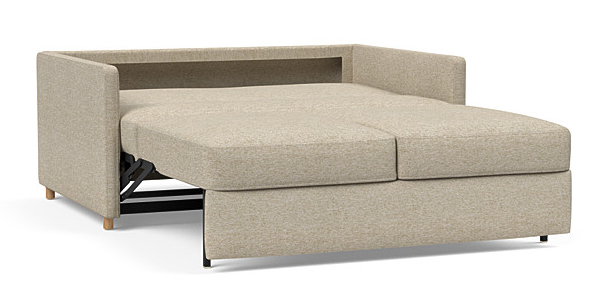 Neah Polyester Full Sofa Bed w/Slim Arm Rests