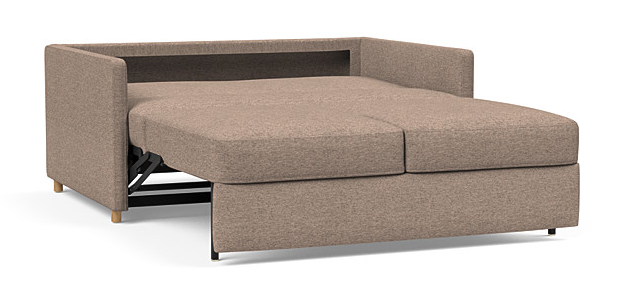 Neah Polyester Full Sofa Bed w/Slim Arm Rests