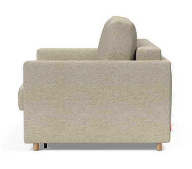 Neah Polyester Full Sofa Bed w/Slim Arm Rests