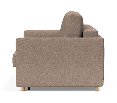 Neah Polyester Full Sofa Bed w/Slim Arm Rests