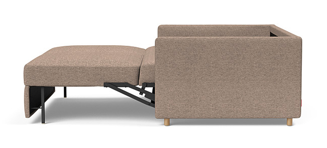 Neah Polyester Full Sofa Bed w/Slim Arm Rests
