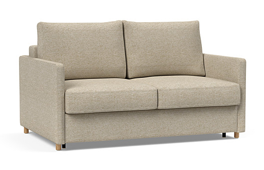 Neah Polyester Full Sofa Bed w/Slim Arm Rests