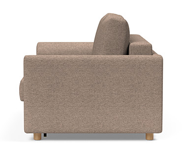 Neah Polyester Full Sofa Bed w/Curved Arm Rests