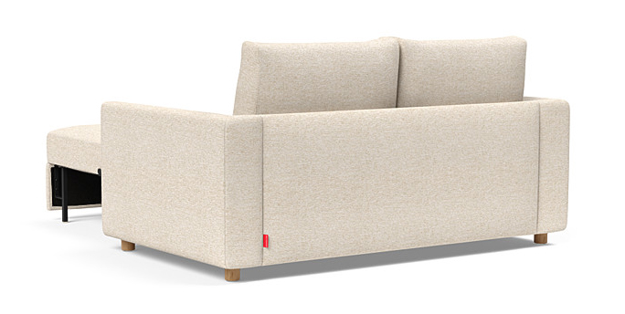 Neah Polyester Full Sofa Bed w/Curved Arm Rests