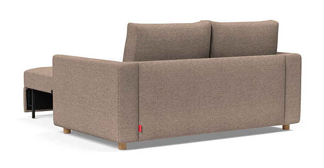 Neah Polyester Full Sofa Bed w/Curved Arm Rests