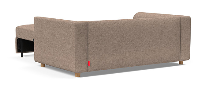 Neah Polyester Full Sofa Bed w/Curved Arm Rests