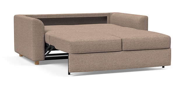 Neah Polyester Full Sofa Bed w/Curved Arm Rests