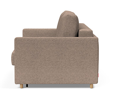 Neah Polyester Queen Sofa Bed w/Slim Arm Rests