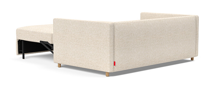 Neah Polyester Queen Sofa Bed w/Slim Arm Rests