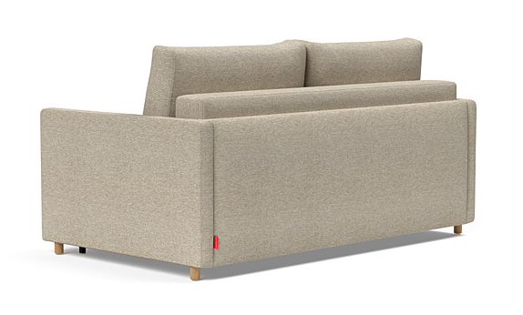 Neah Polyester Queen Sofa Bed w/Slim Arm Rests